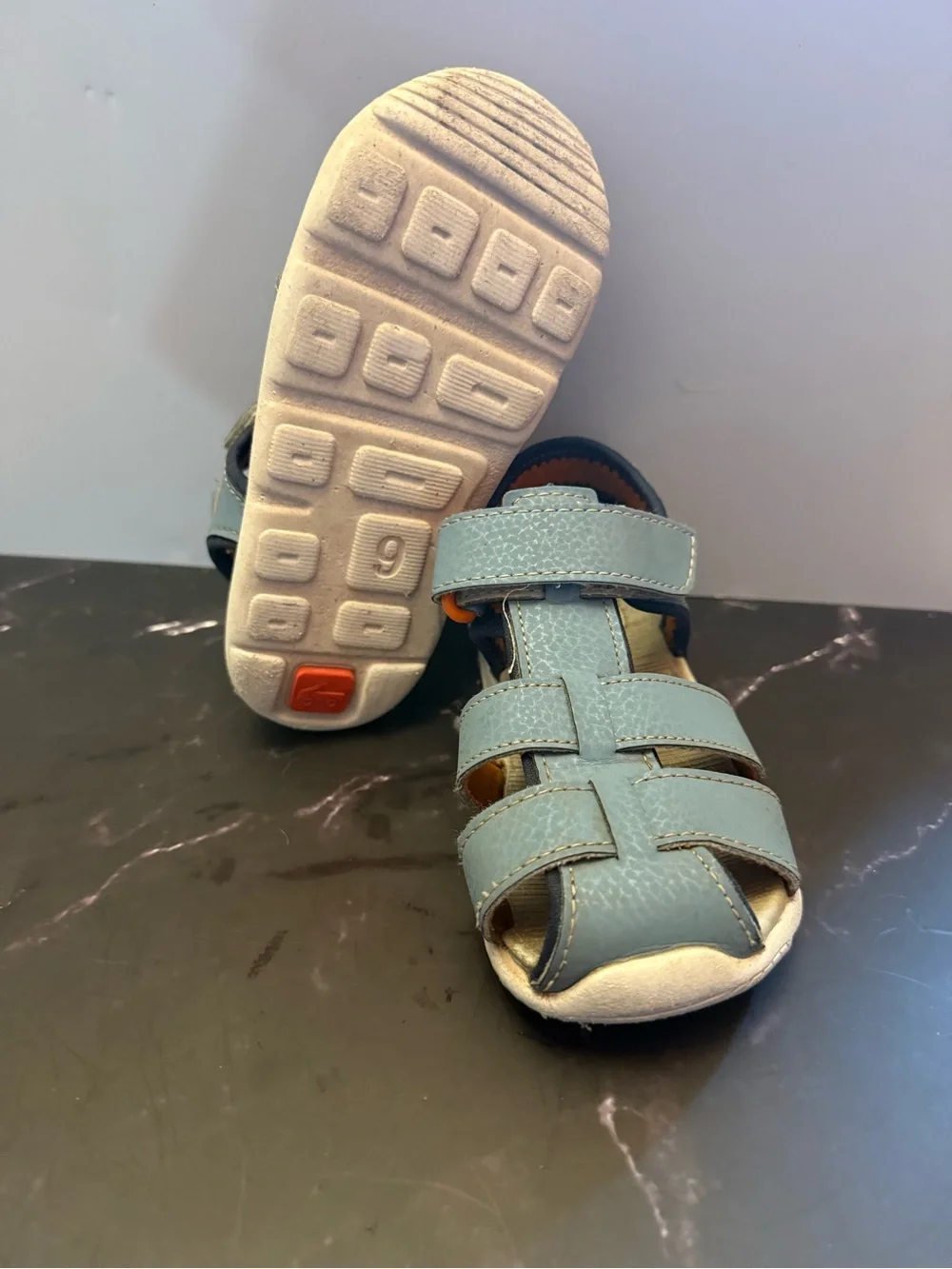 See Kai Run closed toe fisherman sandal